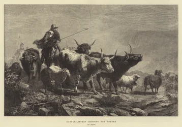 Cattle-Lifters Crossing the Border